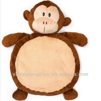 China Toy Wholesale Soft Monkey Plush Baby Play Mat for sale