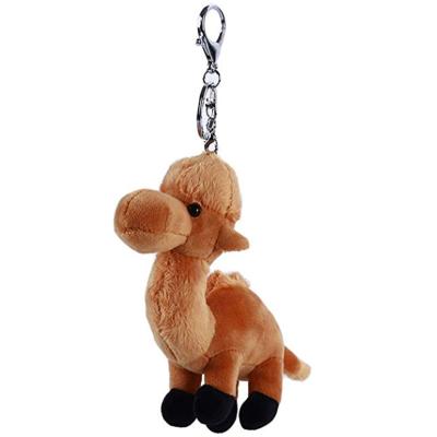 China Camel Car Plush Toy Cute Pendant Jewelry Gift Soft Stuffed Head Chained Doll Toy for sale