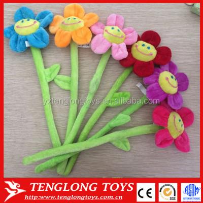 China Factory price colorful moldable soft toy flowers with yarn for sale