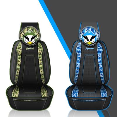 China Easy Install Newest Design Accessories PVC Leather Sports Universal Car Interiors Seat Car Seat Cover for sale