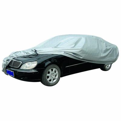 China Business Polyester 170T Sun Protection Rain Snow Snow Indoor Indoor Outdoor Hail Proof Waterproof Car Covers for sale