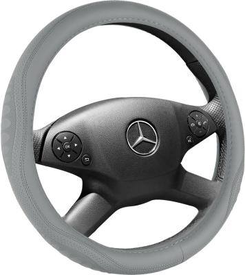 China Universal Custom Auto Car PU Car Cover Leather Steering Wheel Perfectly Fit for sale