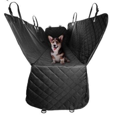 China Wholesale Waterproof Black Universal Travel Pets Swing Mat Pet Dog Car Seat Covers for sale