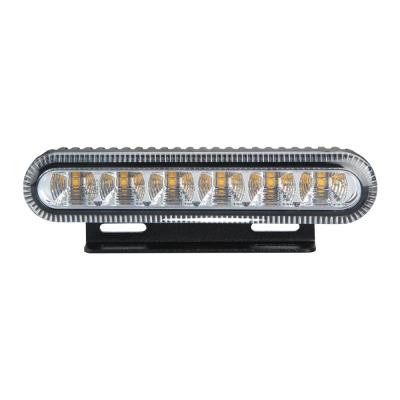 China Die Cast Aluminum Housing CEE R65 & R10 Approved 18W 6 LED Strobe Vehicle Warning Light Outdoor Light 3W 3535 SMD LED LTD16D for sale