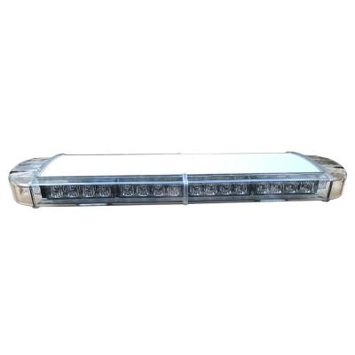 China PC LED warning mini magnetic roof lightbar 3W TIR4 LED DC12V 550mm 22inch for sale