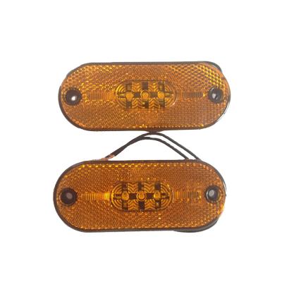 China PMMA UV Resistant Outer Lens Emark CEE Approved 4.25 Inch AL1080-SM Amber LED Marker Lamp LED Side Position Lamp 1080mm for sale