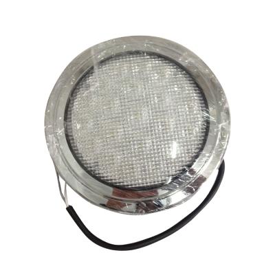 China Emark Buses Approved 122mm 4.8inch Round LED Truck 21 Reversing Light LEDs With Chromed Ring A122B-Re for sale