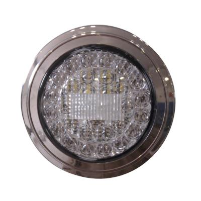 China Buses Emark CEE Approved 95mm 4 Inch 18 Round Reversing Light LED With Chromed Ring C95B-Re for sale