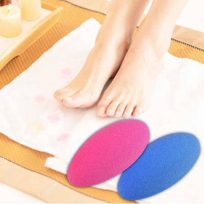 China Remove Dead Peel Flexible Feet Sponge Pad Foot Care Pedicure Tool Foot File Callus Remover Sanding Scrubber 2Pcs/Pack To Remove Hard Skin for sale