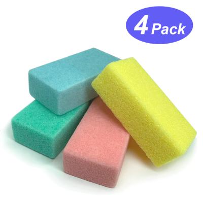 China OEM Foot Care Tool Wholesale Colorful PU Pumice Sponges Pumice Stone Supermarket Customized for sale