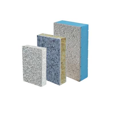 China Other High Density Fireproof  Stone Polystyrene Extruded Exterior Wall Insulation And Decoration Integrated Board for sale