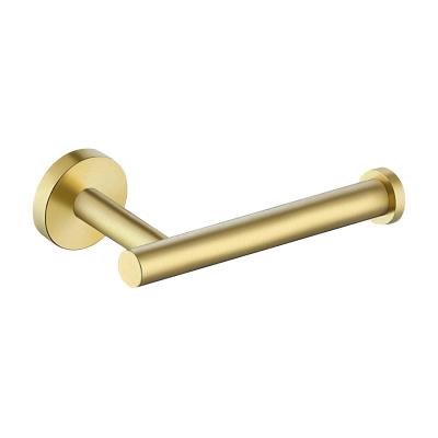 China OMIDA Modern Bathroom Toilet Paper Holder Brushed Wall Mount Toilet Roll Holder SUS304 Brass Stainless Steel for sale