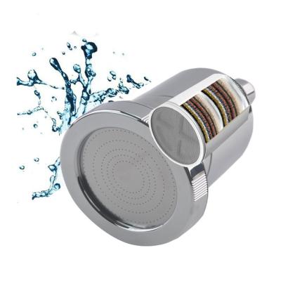 China No-Drill OMIDA 10 Powerful 12 15 Stage Shower Filter Shower Head High Flow Spa Filter Fixed Shower Head for sale