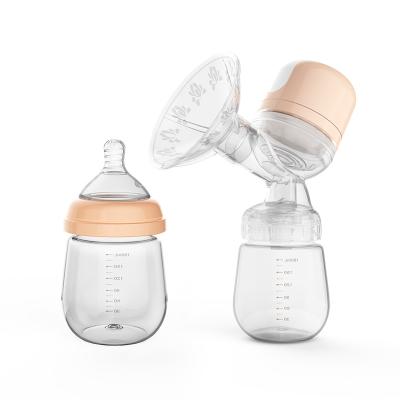 China BPA Free Electronic automatic handsfree wearable electric baby milk double breast pump for sale