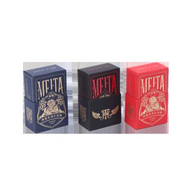 China Custom Square Matte Finish Playing Cards With Colored Edges en venta