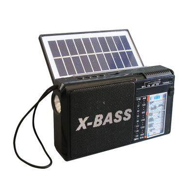 China RD-301BTS factory PORTABLE AM/FM/SW1-6 8 radio unites portable rechargeable music player radio with solar panel blueteeth speaker for sale