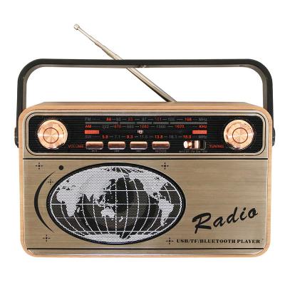 China New Next R-503BT Retro Mini PORTABLE Factory AM/FM/SW USB TF 3 Band Music Player Wooden Box Home Rechargeable Portable Radio radyo for sale