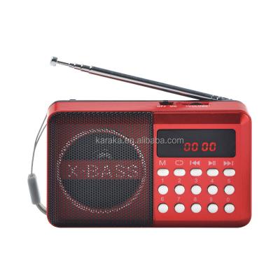 China Amazon Manufacture 011U PORTABLE Portable FM Sound Mini Pocket Home Radio Hot Selling Full Bands Receive for sale