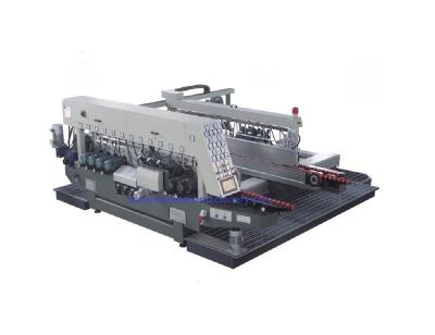 China Factory Double Glass Edger Machine PLC Control 24 Axis Can Add Safety Corner Cutting for sale