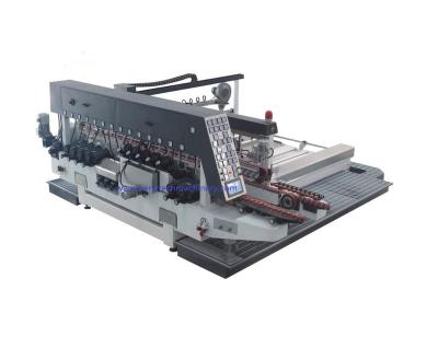 China Building material shops cnc double glass edger machine with 28 spindles polishing fine for sale