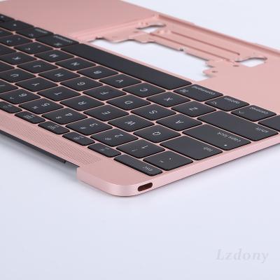 China 12 Inch Capacitive Pink For MacBook Retina Early 2016 A1534'A+ Portable Protective Case Keyboard High Quality for sale