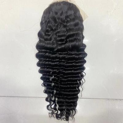 China Silky Straight Wave In Stock Frontal Grade 150 Frontal Pre Plucked Transparent 13X6 Hd 13X4 Full Lace 180 Hair Wig for sale