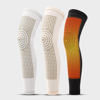 China Eco-friendly Breathable Long Sleeve Warm Support Leg Protector Heated Knee Pad Protector Leg Band for sale