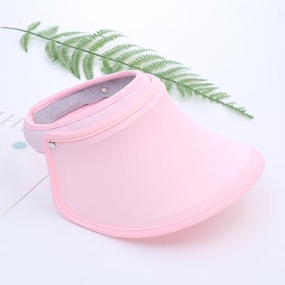 China Breathable Cheap Outdoor Summer Sun Protective Hat Ladies Empty Sunshade Top Hats for sale