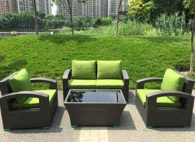 China Modern Aluminium PE Rattan Outdoor Wicker Sofa sets Garden wicker Patio sofa furniture for sale