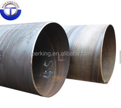 China SSAW steel pipe large diameter liquid pipe welded corrugated steel pipe/welded steel pipe for oil and gas for sale