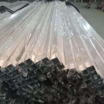 China Structure Pipe Steel Pipe Netting 304 Stainless Steel Square Tube / 304 Stainless Steel Square Pipe for sale