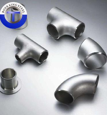 China Industry 201 304 316 316l 410 430 440 Stainless Steel Pipe Fittings Fittings Tees / Cross / Reducer / Flange Pipe for sale