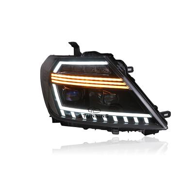 China PP+PC LED start Animation DRL dynamiac headlight headlight for Nissan Patrol Y62 2012-2019 head light head lamp plug and play for sale