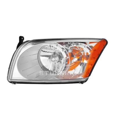 China PP+PC Replacement Head Lamp Head Light Assembly For Dodge Caliber 2007 To 2011 Halogen Headlight for sale