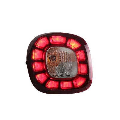 China PP+PC+ABS Rise LED taillight tail light assembly for Mercedes Benz 2014-2018 smart tail light tail lamp plug and play for sale