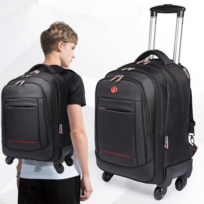 China Can be back or fired 2021 Trending Products China Wholesale Leather Pilots Trolley Case for sale