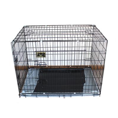 China New Arrival Foldable Pet Cages Breathable Dog Cages Stainless Steel Dog Cage for sale