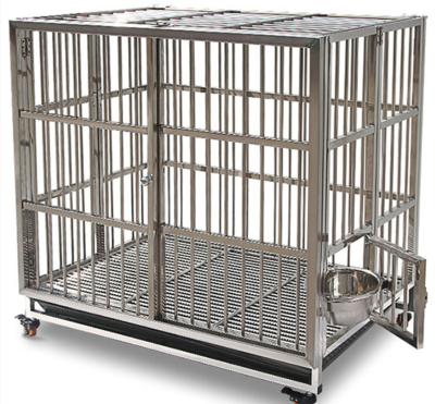 China Commercial Pet Cages Dog Cage Stainless Steel Dog Establishments Not Applicable Pet Cages Carriers Houses Dog for sale