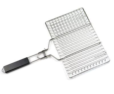 China Easily Cleaned BBQ Wire Mesh Stainless Steel BBQ Grill Mesh Mat, Multifunctional Grill Cooking Grill Grate for sale