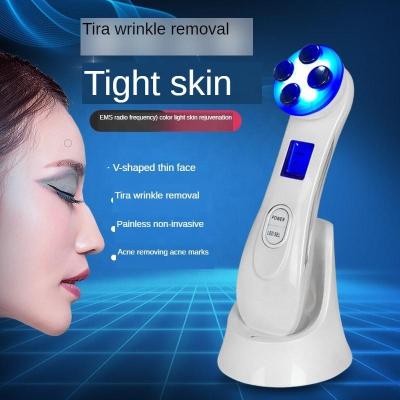 China Face Lift EMS Massager For Lifting Face RF Microcurrents Machine For Face Lifting Skin Rejuvenation Therapy Light Anti Aging Beauty Device for sale