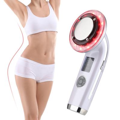 China Portable 8 in 1 Infrared Fat Burner Ultrasonic Body Weight Loss Device EMS Mini Fat Burning Machine Beauty Slimming Machine for sale