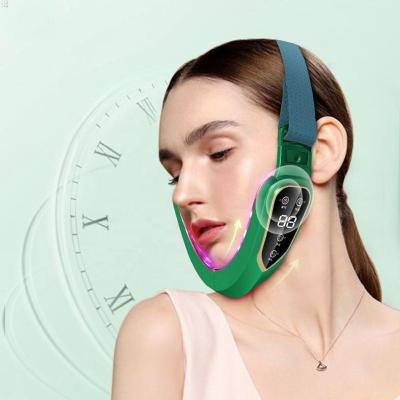 China Face Lift V Face Lifting Belt Best Effect Massager RF Skin Tightening Face Lifting Machine for sale