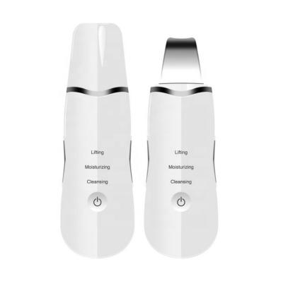 China Professional Ultrasonic Facial Skin Care Beauty Deep Cleansing Skin Deep Scrubber Scrubber Ultrasonic Facial Skin Remover Ultrasonic Peeling Device for sale