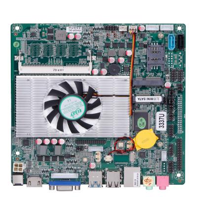 China Desktop Hot Selling Mini ITX Motherboard With Core i3 i5 3317U Dual Core RS232 Chipset COM LAN LPT LVDS HM65 HM67 HM70 HM76 Dual For POS for sale