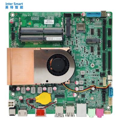 China 11th Generation Industrial Control System for Intel Tiger Lake i3-1125G4 Quad Core i3 3.7GHz Digital Signage Motherboard with 4K UHD Graphics for sale