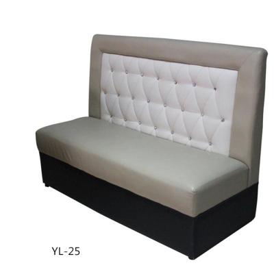 China Modern restaurant double side booth sofa seating for sale (YL-25) for sale