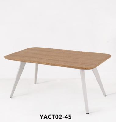 China Modern Beautiful Iron LEG WOOD Restaurant Table in Coffee House (YACT02-45) for sale