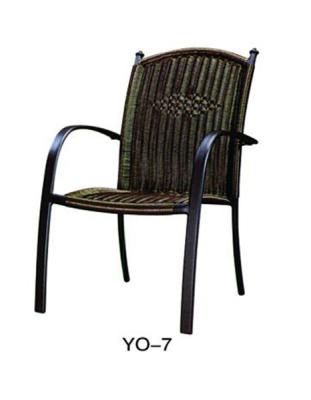 China Cast aluminum outdoor leisure furniture table and chair set home garden furniture  (YO-7) for sale