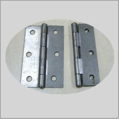 China Ms Steel Iron Door Hinges 1 Dozpair Unpolished Packed Butt Door Hinges for sale