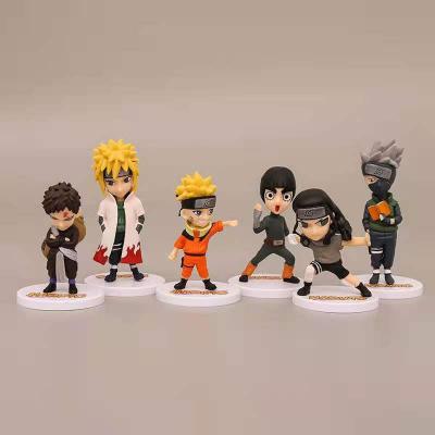 China Cartoon Toy 6pcs Anime Figure Toys Figure PVC Toy Action Figure for sale